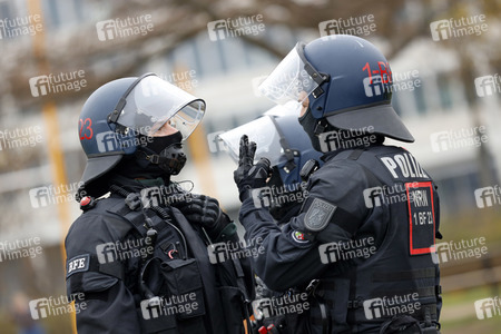 Querdenken-Demo in Düsseldorf