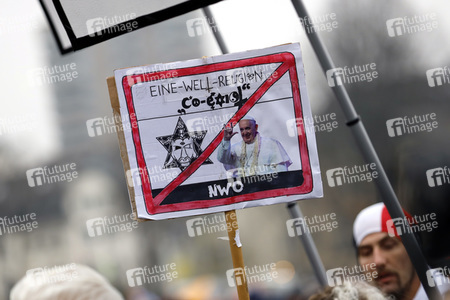 Querdenken-Demo in Düsseldorf