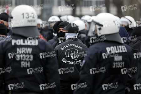 Querdenken-Demo in Düsseldorf
