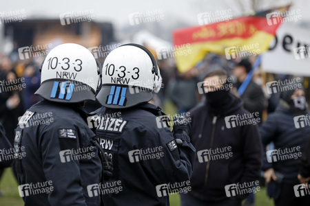 Querdenken-Demo in Düsseldorf
