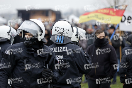 Querdenken-Demo in Düsseldorf