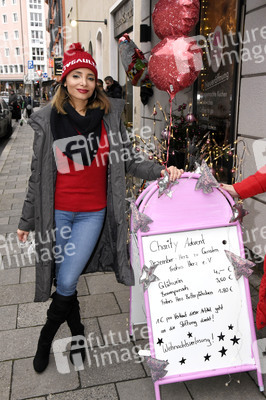 Sha bei CD-Präsentation und Charity Advent in München