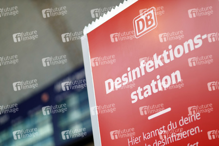 Symbolfoto Desinfektionsstation