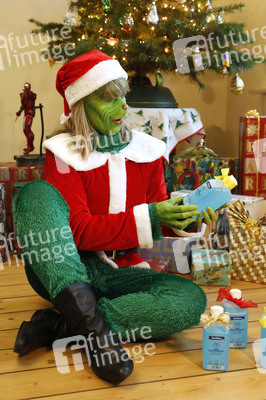 GEEK ART: Der Weihnachtsmann und der Grinch / Santa Claus and the Grinch