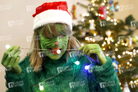 GEEK ART: Der Weihnachtsmann und der Grinch / Santa Claus and the Grinch