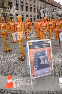 Kunst-Installation 'Broken' in München