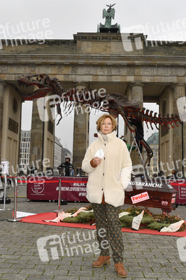 Mahnwache vom Aktionsbündnis 'Alarmstufe Dunkelrot' in Berlin
