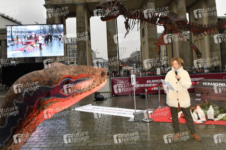 Mahnwache vom Aktionsbündnis 'Alarmstufe Dunkelrot' in Berlin