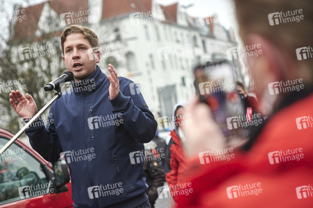 Demonstration gegen das Stilllegungsbeschluss des Mercedes Benz-Werks Berlin