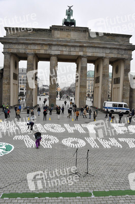 Fridays for Future Lichteraktion in Berlin