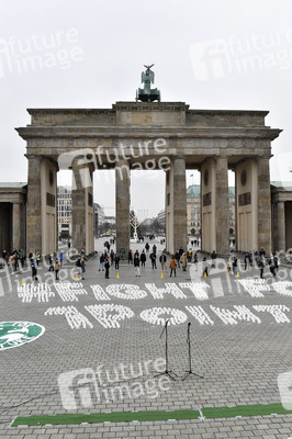 Fridays for Future Lichteraktion in Berlin