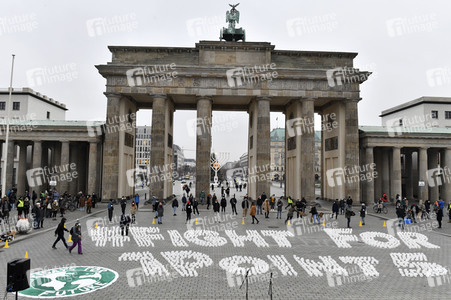 Fridays for Future Lichteraktion in Berlin