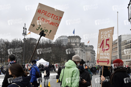 Fridays for Future Lichteraktion in Berlin