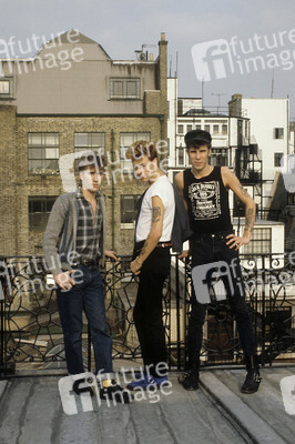 Photocall mit den Stray Cats in London