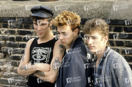 Photocall mit den Stray Cats in London