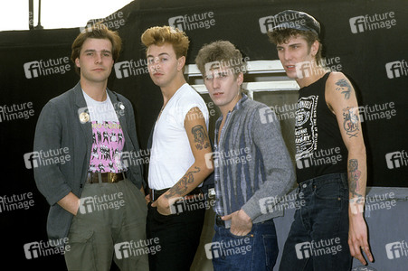 Photocall mit den Stray Cats in London