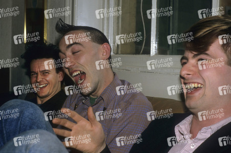 Pressetermin mit Stump in London