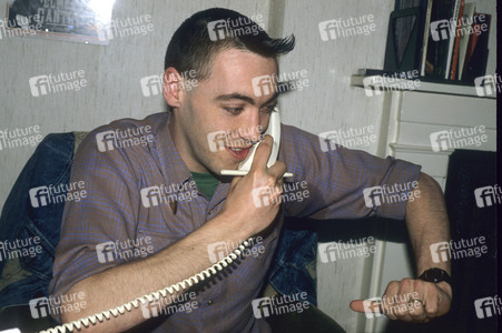 Pressetermin mit Stump in London