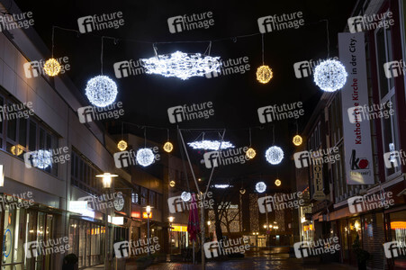 Weihnachtliche Innenstadt von Hannover