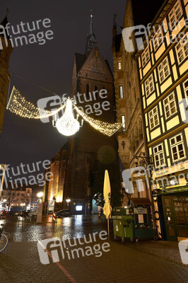 Weihnachtliche Innenstadt von Hannover