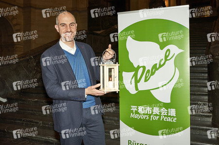 Übergabe des Friedenslichts in Hannover