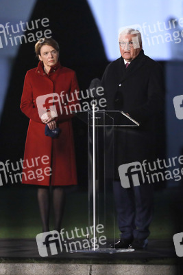 Lichtinstallation 'Lichtblicke' am Schloss Bellevue in Berlin