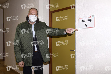 Pressebesichtigung des Impfzentrum Haar