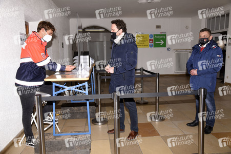 Pressebesichtigung des Impfzentrum Haar