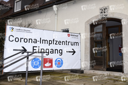 Pressebesichtigung des Impfzentrum Haar