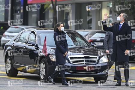 Denkmal für Corona Opfer in Madrid