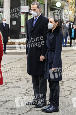 Denkmal für Corona Opfer in Madrid