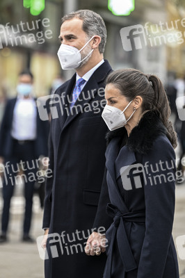 Denkmal für Corona Opfer in Madrid