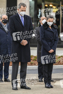 Denkmal für Corona Opfer in Madrid