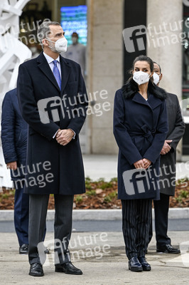 Denkmal für Corona Opfer in Madrid
