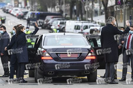 Denkmal für Corona Opfer in Madrid