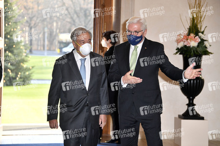 Bundespräsident Steinmeier empfängt Antonio Guterres in Berlin