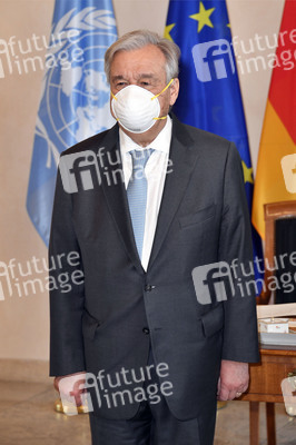 Bundespräsident Steinmeier empfängt Antonio Guterres in Berlin