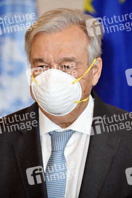 Bundespräsident Steinmeier empfängt Antonio Guterres in Berlin