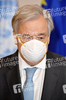 Bundespräsident Steinmeier empfängt Antonio Guterres in Berlin