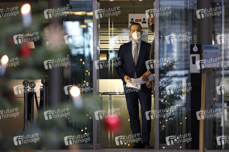 Pressekonferenz mit Jens Spahn in Berlin