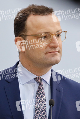 Pressekonferenz mit Jens Spahn in Berlin