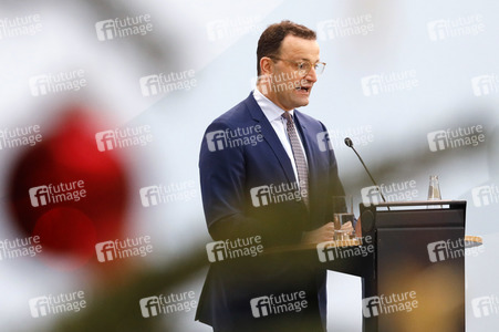 Pressekonferenz mit Jens Spahn in Berlin