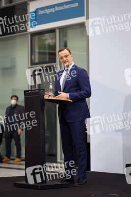Pressekonferenz mit Jens Spahn in Berlin