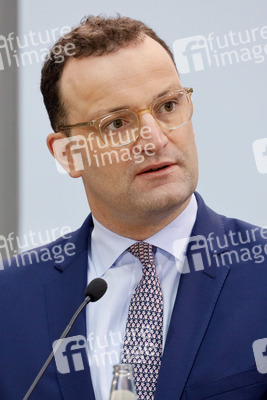 Pressekonferenz mit Jens Spahn in Berlin
