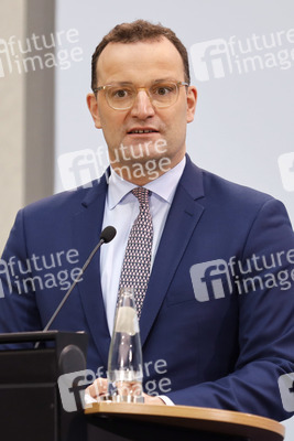 Pressekonferenz mit Jens Spahn in Berlin