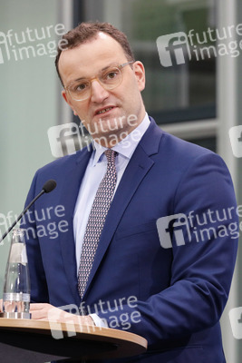 Pressekonferenz mit Jens Spahn in Berlin