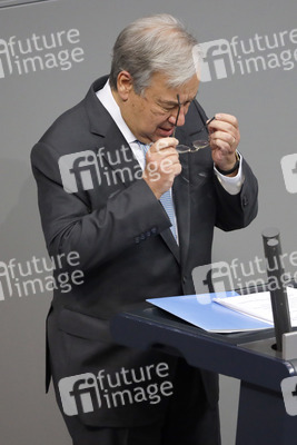 Rede von UN-Generalsekretär Guterres vor dem Deutschen Bundestag in Berlin