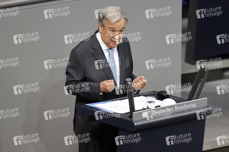 Rede von UN-Generalsekretär Guterres vor dem Deutschen Bundestag in Berlin