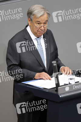 Rede von UN-Generalsekretär Guterres vor dem Deutschen Bundestag in Berlin