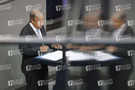 Rede von UN-Generalsekretär Guterres vor dem Deutschen Bundestag in Berlin